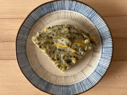 夏みかんと玄米茶の米粉パン